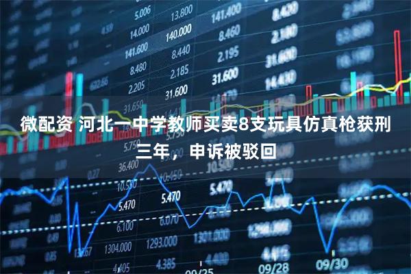微配资 河北一中学教师买卖8支玩具仿真枪获刑三年，申诉被驳回